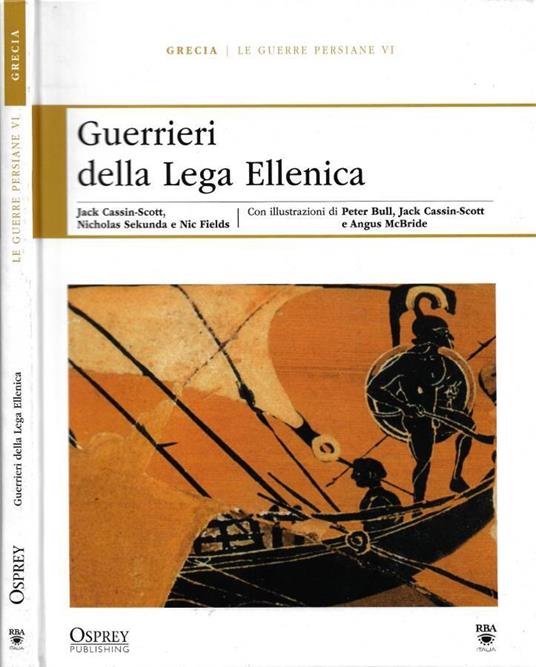 Guerrieri della Lega Ellenica - copertina