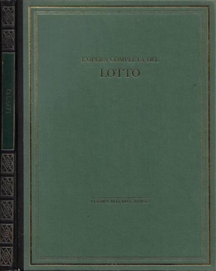 L'Opera Completa del Lotto (Presentazione di Rodolfo Pallucc - copertina