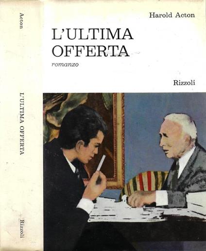 L'Ultima Offerta - Harold Acton - copertina