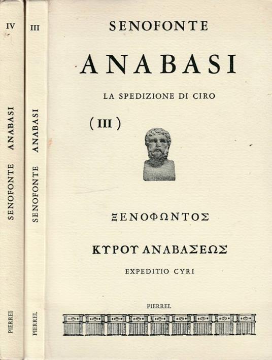 Anabasi vol III, IV - copertina