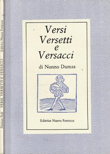 Versi versetti e versacci - copertina