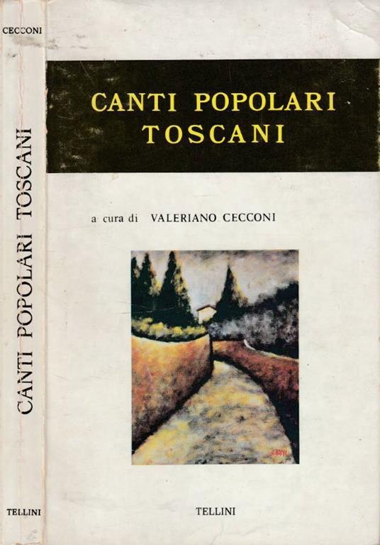 Canti popolari toscani - copertina