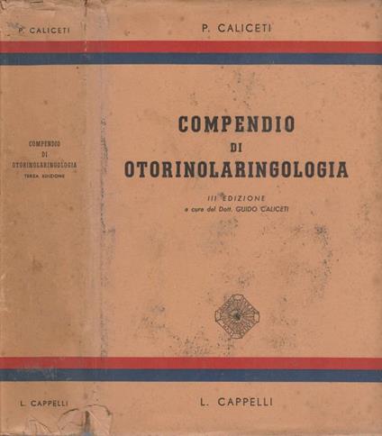 Compendio di otorinolaringologia - copertina