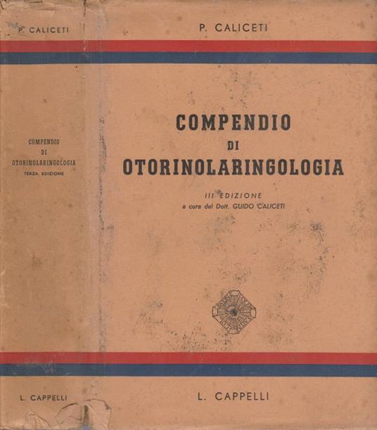 Compendio di otorinolaringologia - copertina