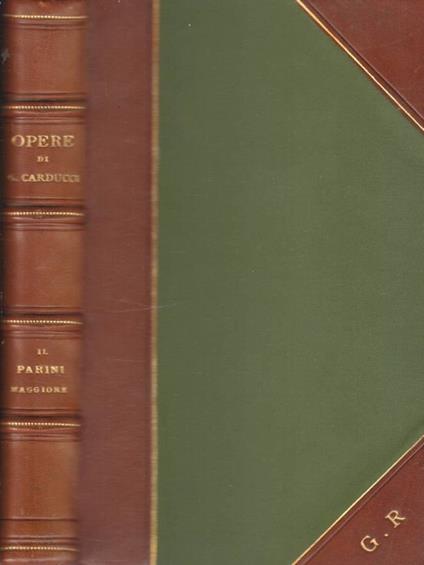 Studi su Giuseppe Parini - Giosuè Carducci - copertina