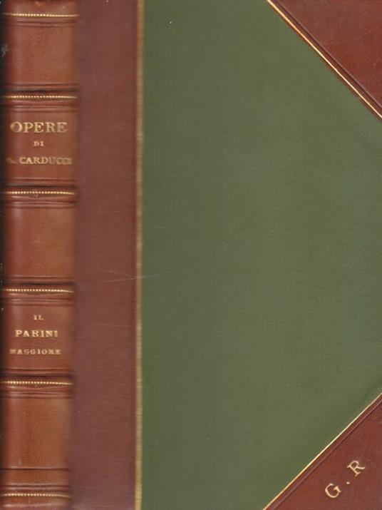 Studi su Giuseppe Parini - Giosuè Carducci - copertina