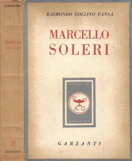 Marcello Soleri - copertina
