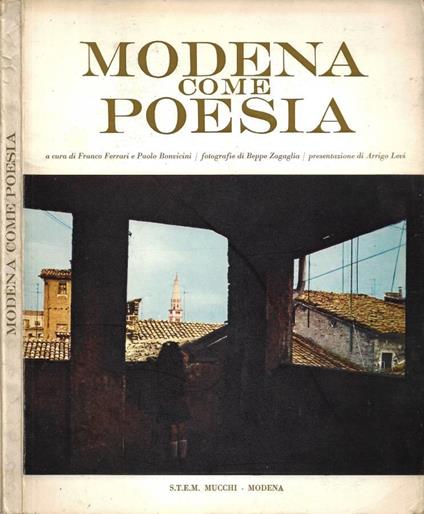 Modena come Poesia - copertina