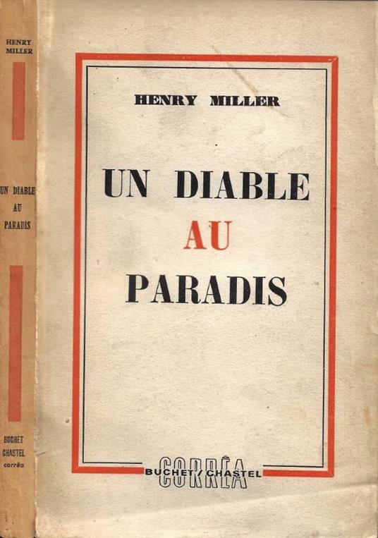Un Diable au Paradis - Henry Miller - copertina