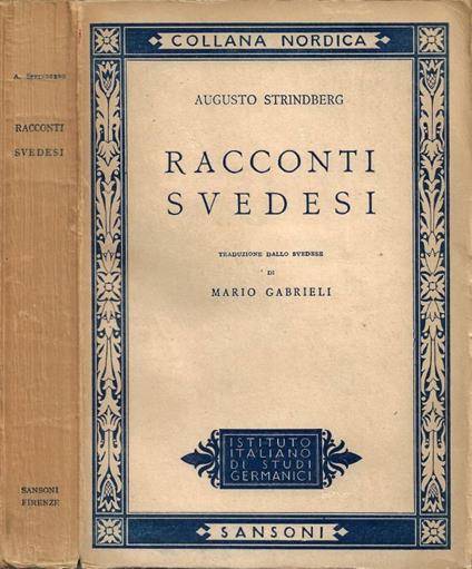 Racconti Svedesi - copertina