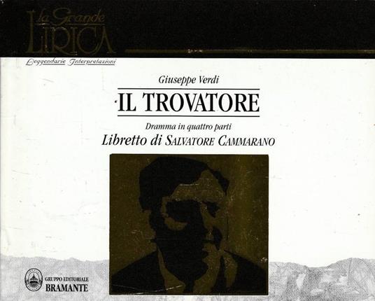 Il Trovatore - Giuseppe Verdi - copertina