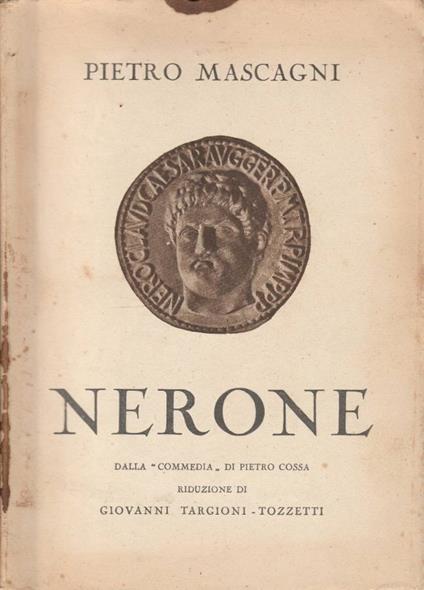 Nerone - Pietro Mascagni - copertina