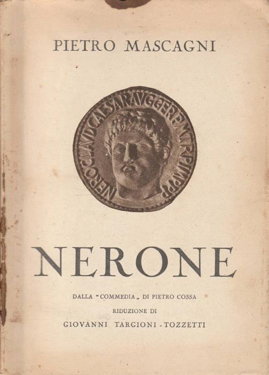 Nerone - Pietro Mascagni - copertina
