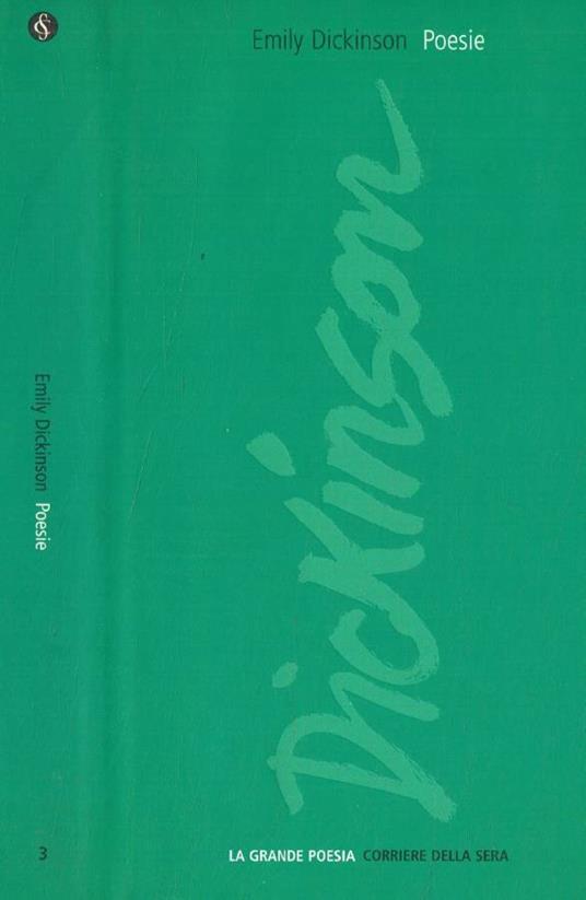 Poesie - Emily Dickinson - copertina