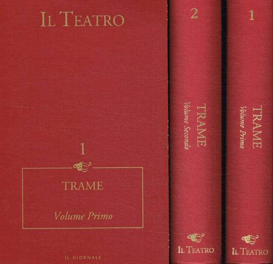 Il teatro. Trame 2voll - copertina
