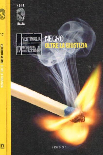 Oltre la giustizia - Roberto Negro - copertina