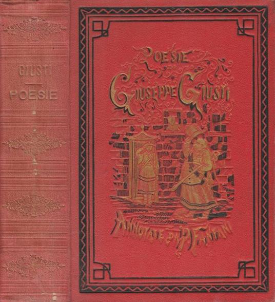 Poesie - Giuseppe Giusti - copertina