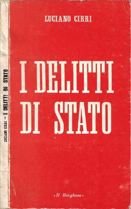 I Delitti di Stato - copertina