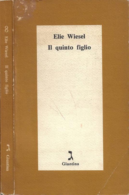 Il Quinto Figlio - Elie Wiesel - copertina