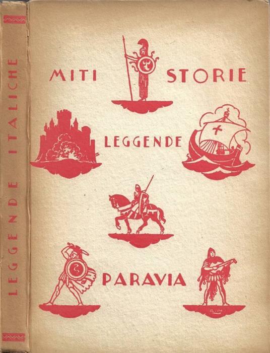 Leggende Italiche - copertina