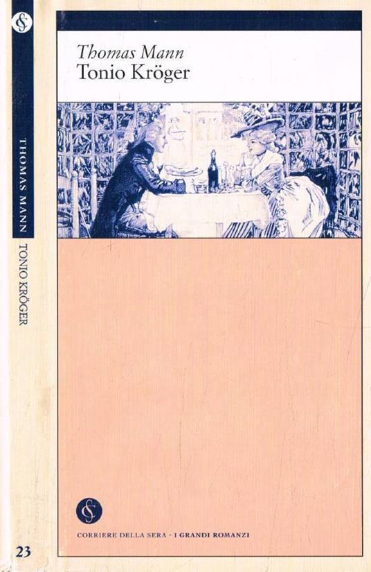 Tonio Kroger - Thomas Mann - copertina