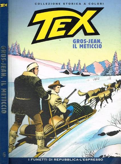 Tex. Gros-Jean, il meticcio - copertina