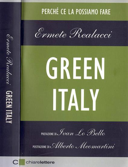 Green Italy - Ermete Realacci - copertina