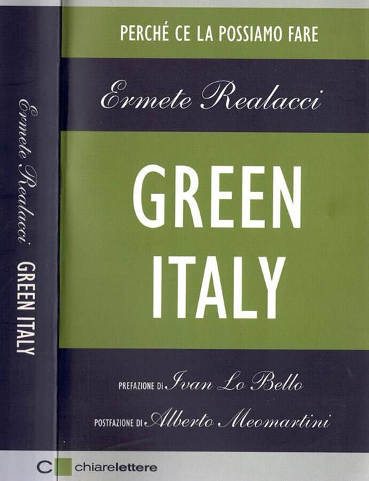 Green Italy - Ermete Realacci - copertina