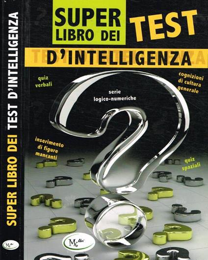 Super libro dei test d'intelligenza - copertina
