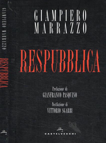 Respubblica - Giampiero Marrazzo - copertina
