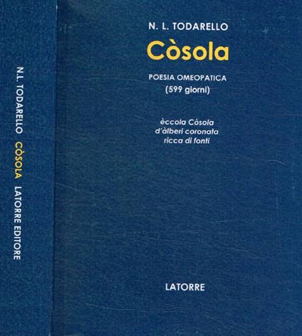 Cosola - copertina