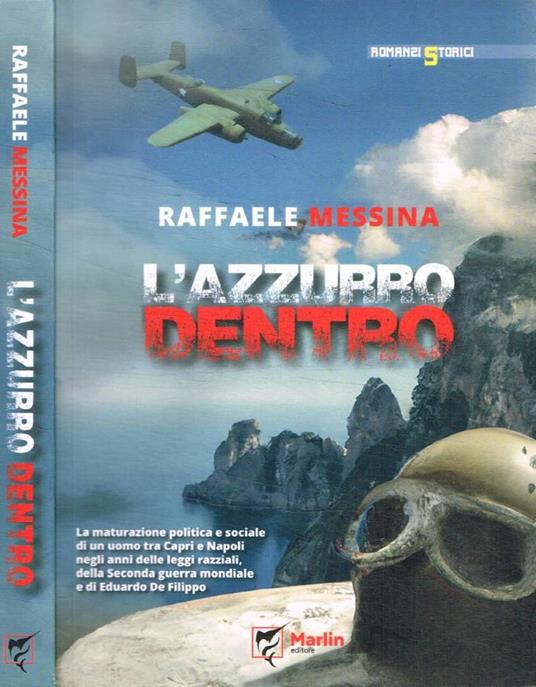 L'azzurro dentro - Raffaele Messina - copertina