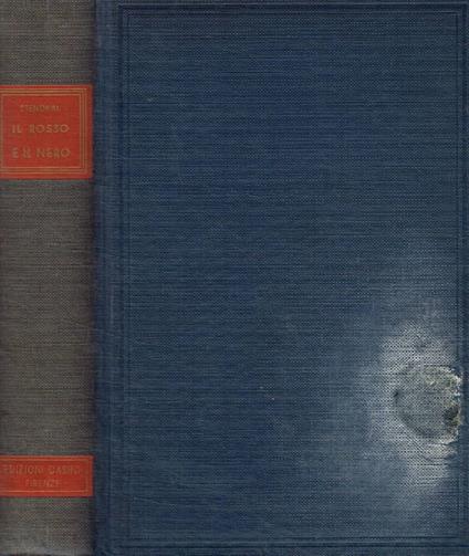 Il rosso e il nero - copertina