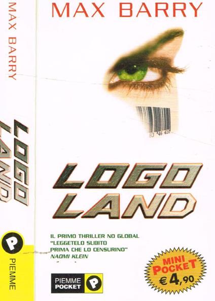 Logo land - Max Barry - copertina