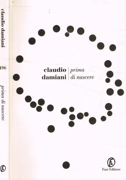 Prima di nascere - Claudio Damiani - copertina