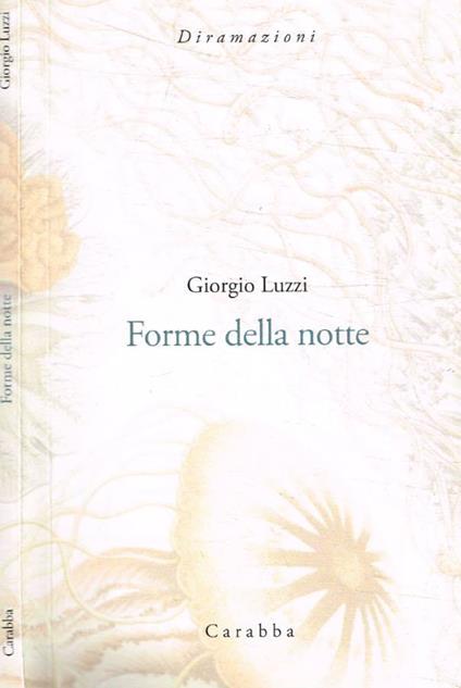 Forme della notte - Giorgio Luzzi - copertina