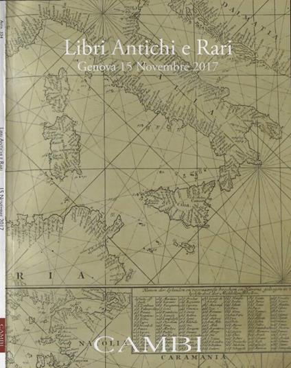 Libri antichi e rari - copertina