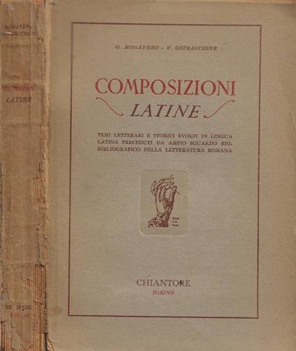 Composizioni Latine - copertina