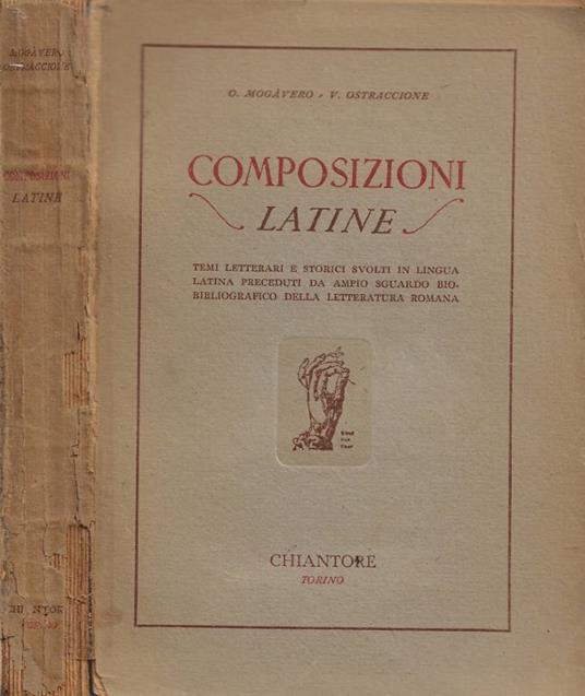 Composizioni Latine - copertina