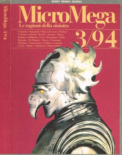 MicroMega 3/94 - copertina