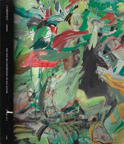 Post - war and contemporary art day auction - copertina