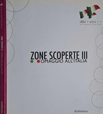 Zone scoperte III. Omaggio all'Italia - copertina