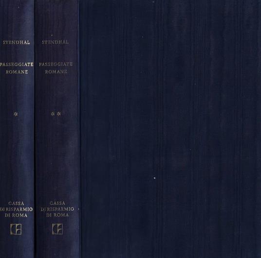 Passeggiate Romane. Vol. I - II - copertina