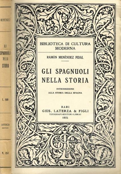 Gli Spagnuoli nella storia - copertina