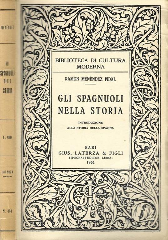 Gli Spagnuoli nella storia - copertina