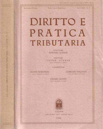 Diritto e pratica tributaria - copertina