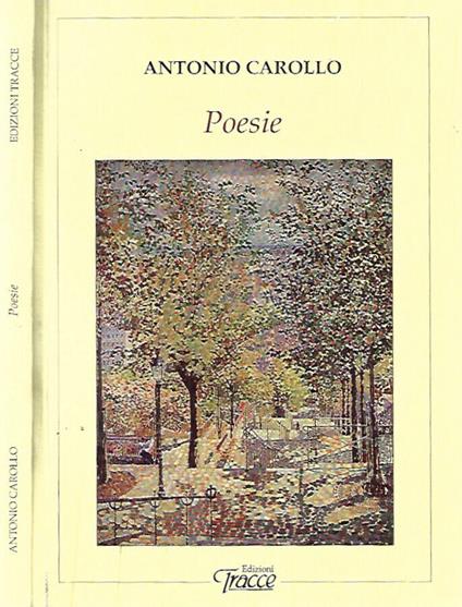 Poesie - Antonio Carollo - copertina