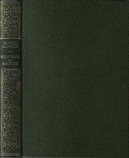 Chantage au meurtre - copertina