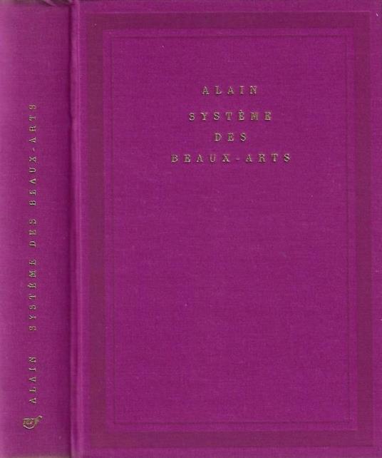 Systéme des beaux arts - copertina