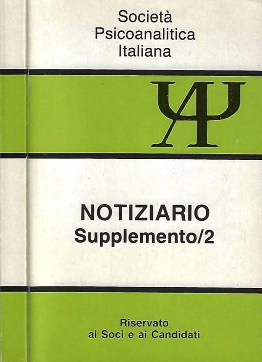 Notiziario. Supplemento / 2 - copertina